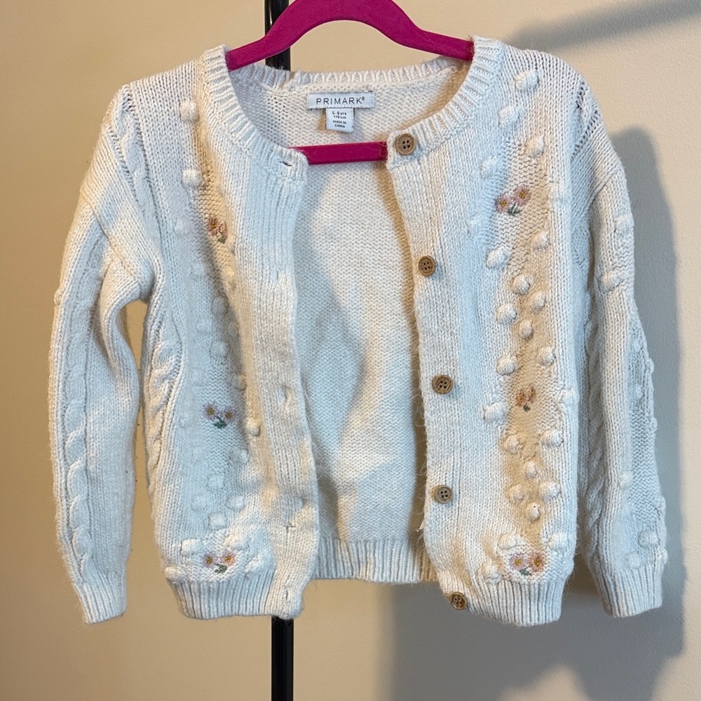 Primark Cream Knit Cardigan